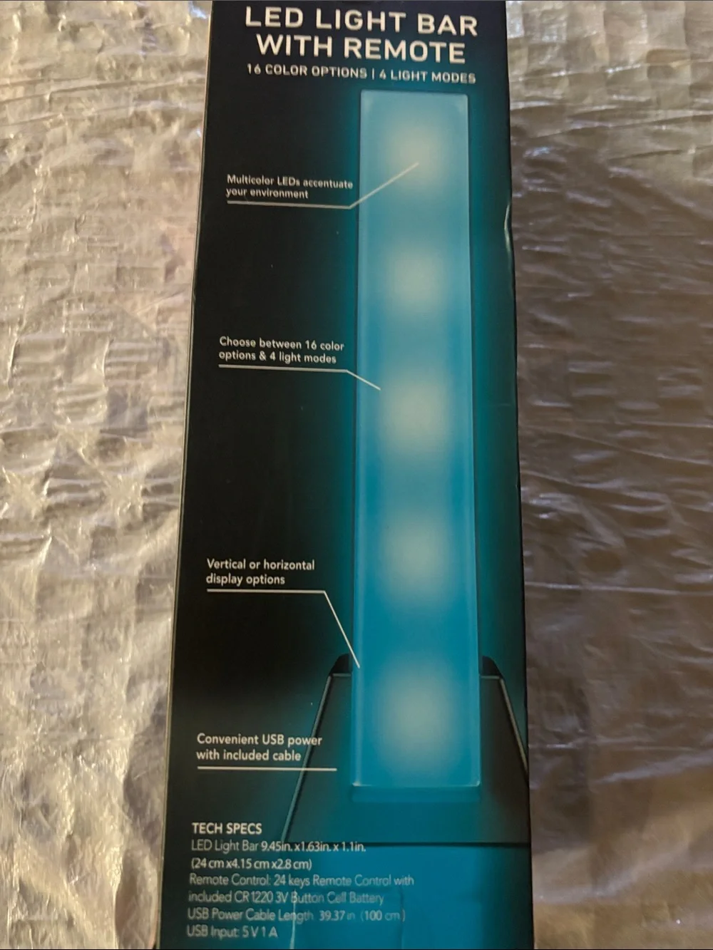 Rainbow LED Light Bar – Multicolor Ambient Lantern